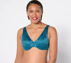 Breezies Dahalia Lace Unlined Underwire Bra