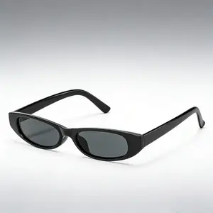 2026 Retro Small Frame Sunglasses for Men Women Y2K Candy Color Vintage Narrow Square Shades UV400