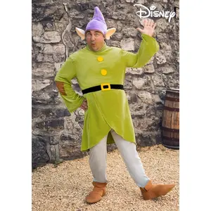 Plus Size Snow White Dopey Adult Costume (© Disney)