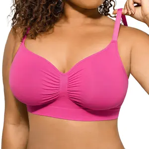 FeelinGirl WIRELESS Bra Women's Wireless Bra Stretch Comfort Bralettes No Underwire Unlined Seamless Sports Bra Fit Style Nylon #SummerVibes