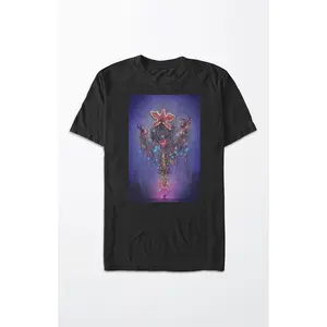 PacSun Women's Stranger Things Christmas T-Shirt PacSun Women's Stranger Things Christmas T-Shirt