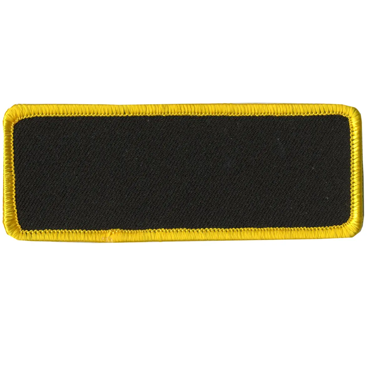 BLK BKGRND YELLOW TRIM BL
