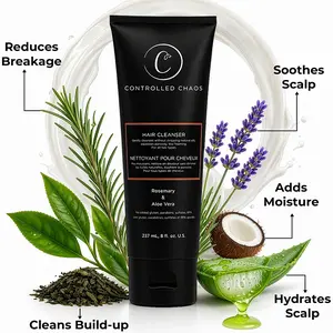 Hair & Scalp Cleanser Calms, Soothes & Balances Scalp, Hydrates Dry Hair & Supports Healthy Hair Regrowth – Made in USA