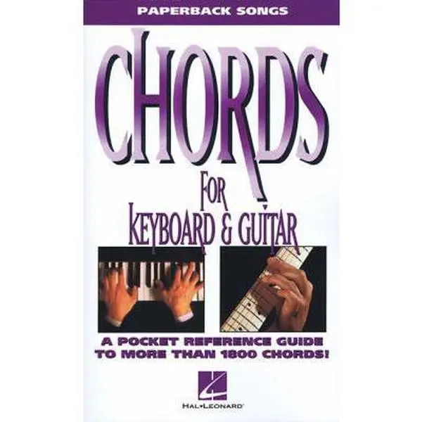 USED Book - Chords for Keyboard and Guitar by Hal Leonard Publishing Corporation (Paperback) - english