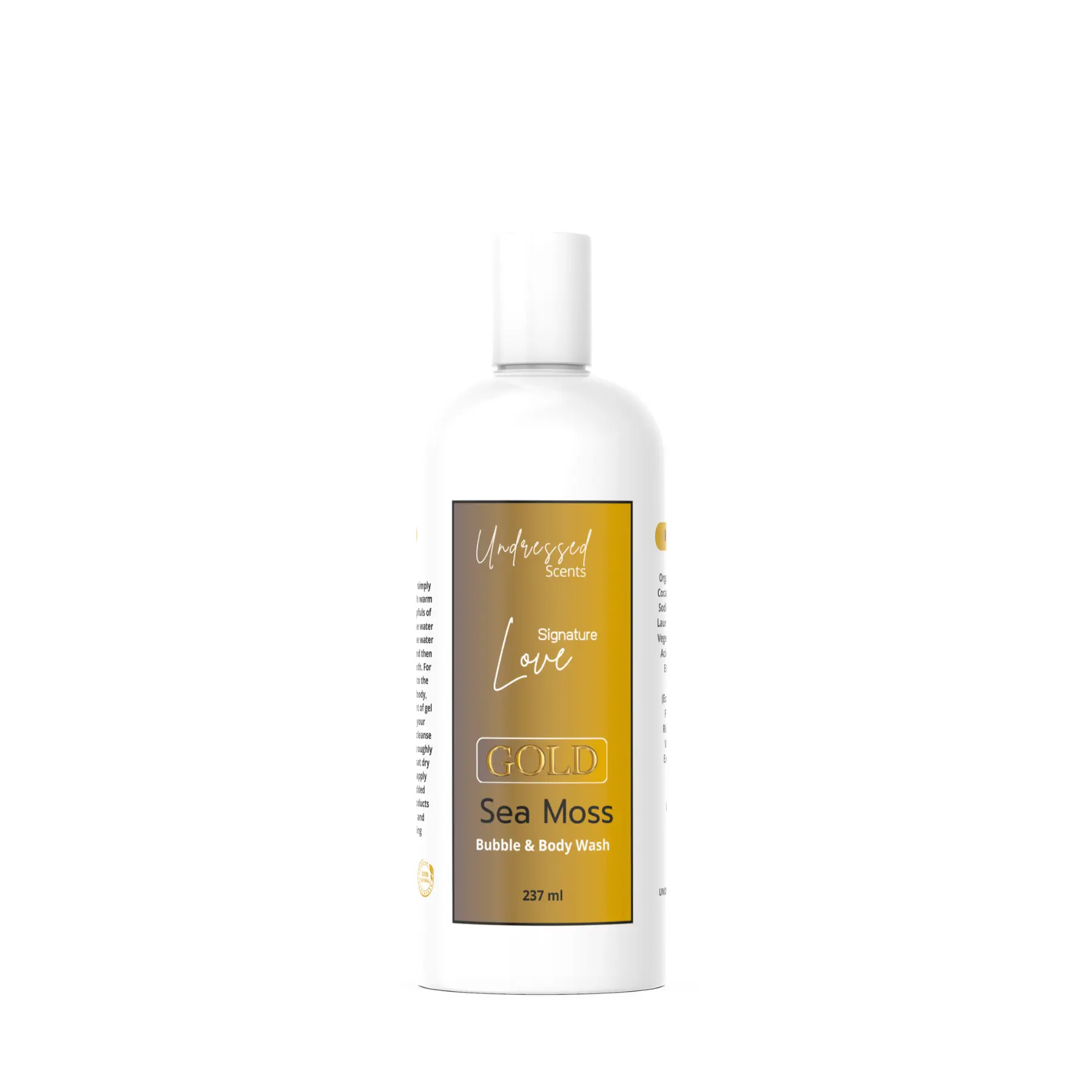 Signature Love Gold Bubble & Body Wash