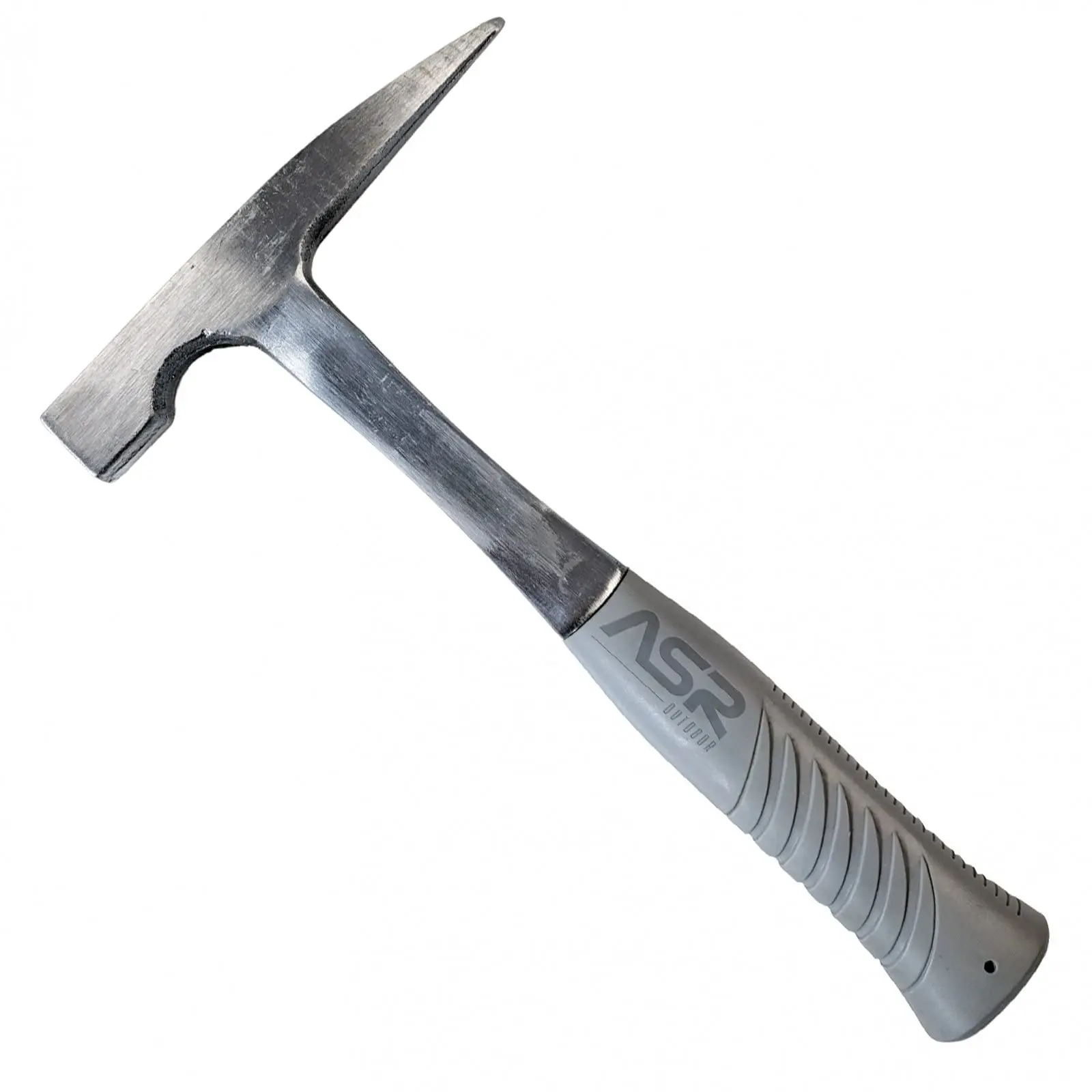 ASR Outdoor 32oz Geology Rock Hounding Pick Hammer for Gold Prospecting, 11 inch with Pointed Tip Hand Tools Heavy Duty