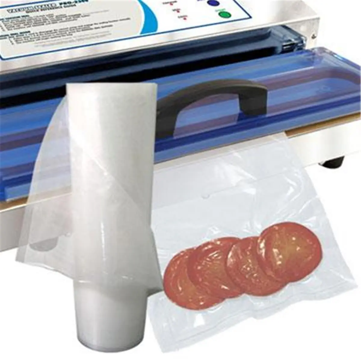 Weston Food Sealing Vacuum Sealer Rolls, 3-Pack Transparent Rolls, 22 in. x 8 in. for Camp Kitchen, Camping & Hiking, Transparent Roll