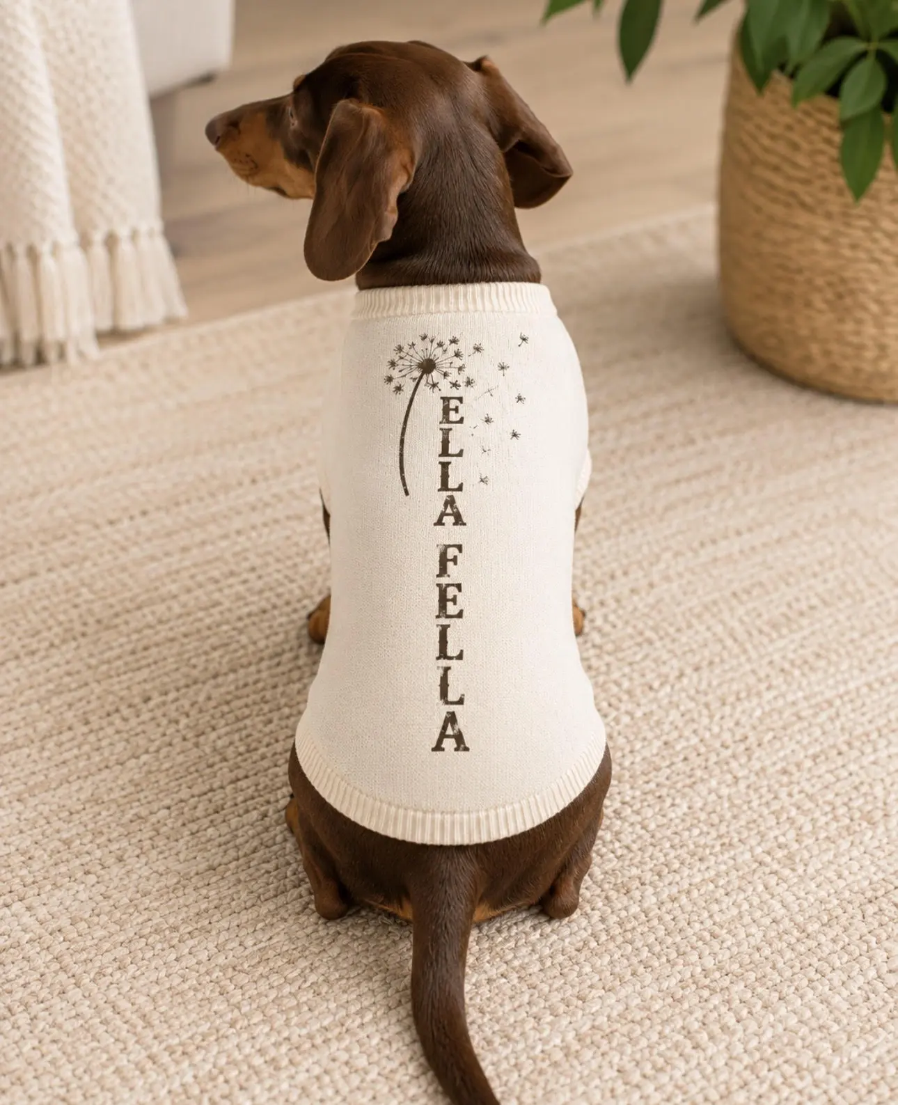 Pet Tank, Personalized Dog Shirt, Dog Shirt, Dog Sweater, Ella Fella Dog, Country Dog Sweater, Dog Gift