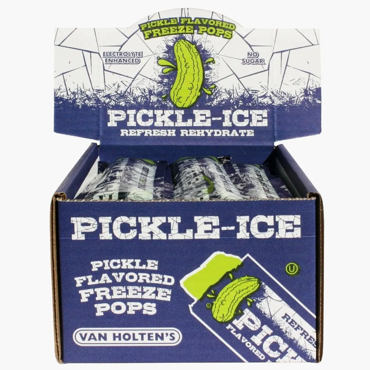 Van Holten's Pickles - Pickle-Ice Freeze Pops - 24 Pack