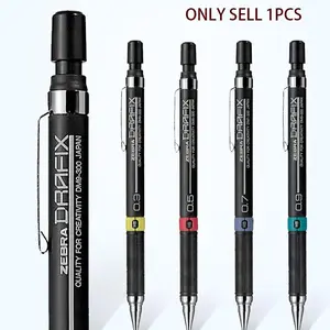 automatic pencil DM5-300 Drawing activity pencil 0.3/0.5/0.7/0.9mm Spiral shaped pen holder More comfortable write Not tired Lead core indicator practical Pen clip Easy to carry