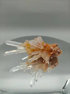 AAA+ Blue Smoke Golden Healer Lemurian Needle Cluster - Milton Mine, Colombia - 5 x 5in - 13.1 oz - Rare Crystal Specimen