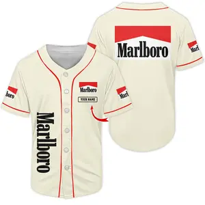 Personalized Marlboro Baseball Jersey