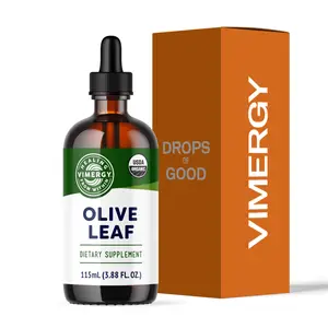 Vimergy Organic Olive Leaf 10:1 115mL - Supports Immune & Cardiovascular Health Vimergy Organic Olive Leaf 10:1 115mL - Supports Immune & Cardiovascular Health