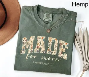 Comfort Colors Bible Verse Shirt Cute Christian Graphic Tee Soft Comfy T Shirt