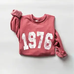 1976 Sweatshirt, 50th Birthday Sweatshirt, 50th Birthday Gift, Birthday Gift for Men, Distressed 1976 Sweater, Vintage 1976 Birthday Shirt