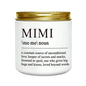 Mimi Gifts- Funny Mimi Birthday Gift, Mother's Day Gifts for Mimi Grandma Grandmother, Mimi Definition Scented Candle, Home Fragrance, Decoration, Candle Light