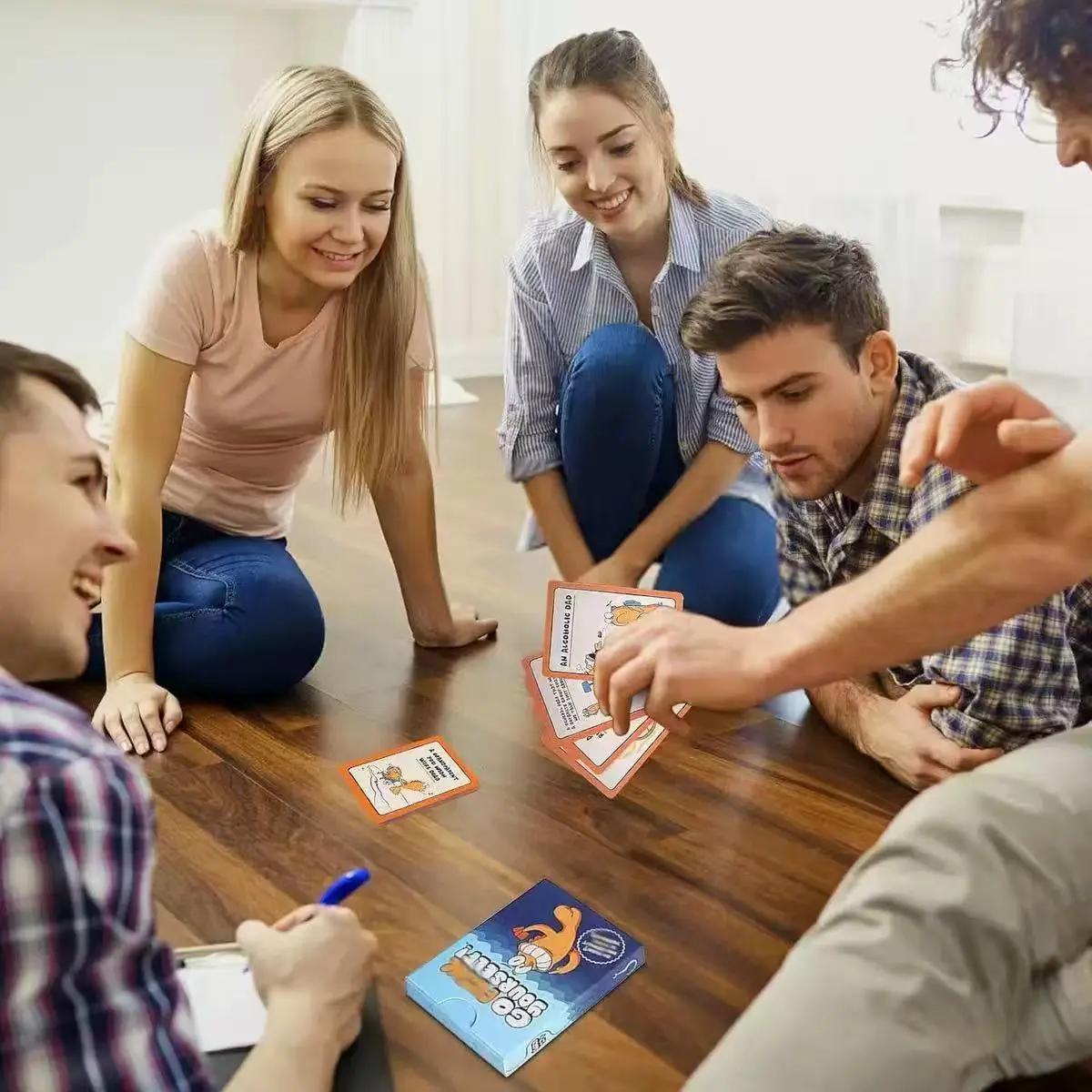 Go F*** Yourself Adult Card Game - Hilarious Party Game for 3-10 Players - 52 Cards - Quick Easy Setup