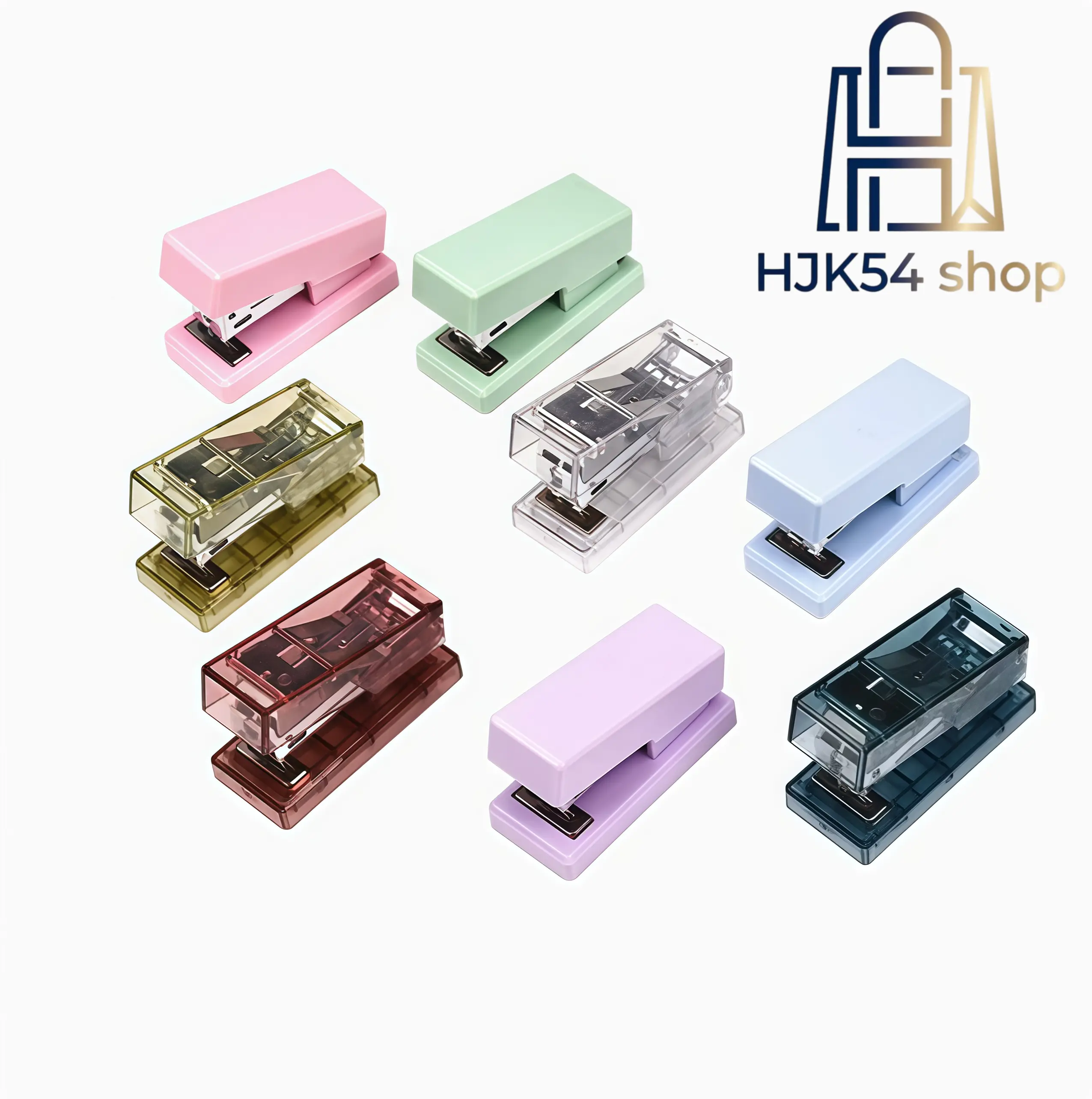 3PCS Mini Stapler Set, Portable Macaron Pastel Color Staplers, Small Desktop Stapler for Students, School, Office, Home Use,summerwins