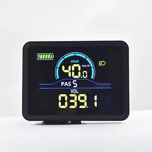 P5C E-Bike LCD Screen with PAS & Odometer Functions Displaying Speed Up to 100 km/h for Easy Readability and Reliable Tracking fat tire ebike