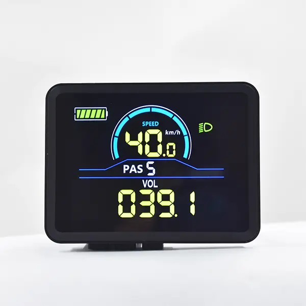 P5C E-Bike LCD Screen with PAS & Odometer Functions Displaying Speed Up to 100 km/h for Easy Readability and Reliable Tracking fat tire ebike