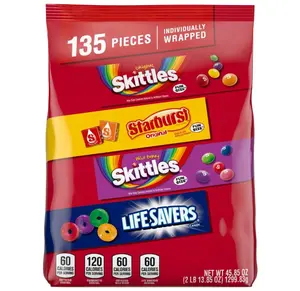 MIXED Sugar Variety Fun Size Candy, 45.85 Oz Bag