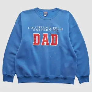 Louisiana Tech Bulldogs Jansport 2000s Pullover Sweatshirt - Blue - L