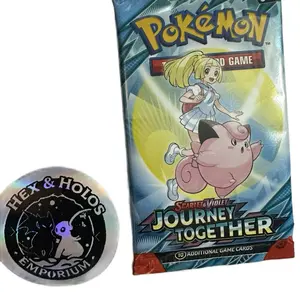 Pokemon TCG Journey Together booster pack violet booster pack