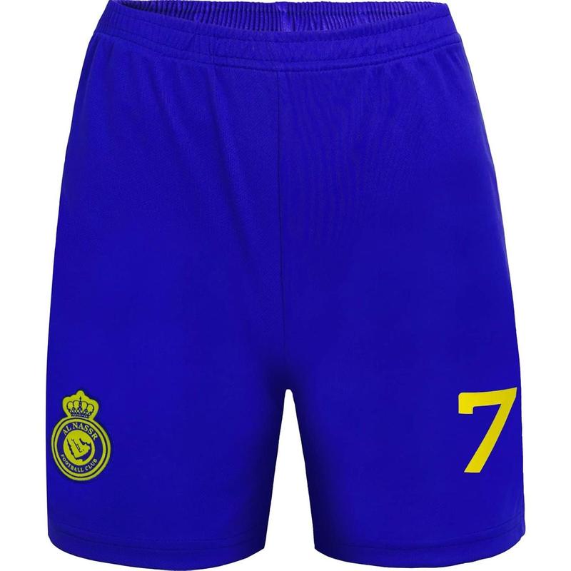 Ronaldo No #7 Nassr Riyadh Al Home Football Soccer Jersey/Shorts Socks Gift Set Youth Sizes