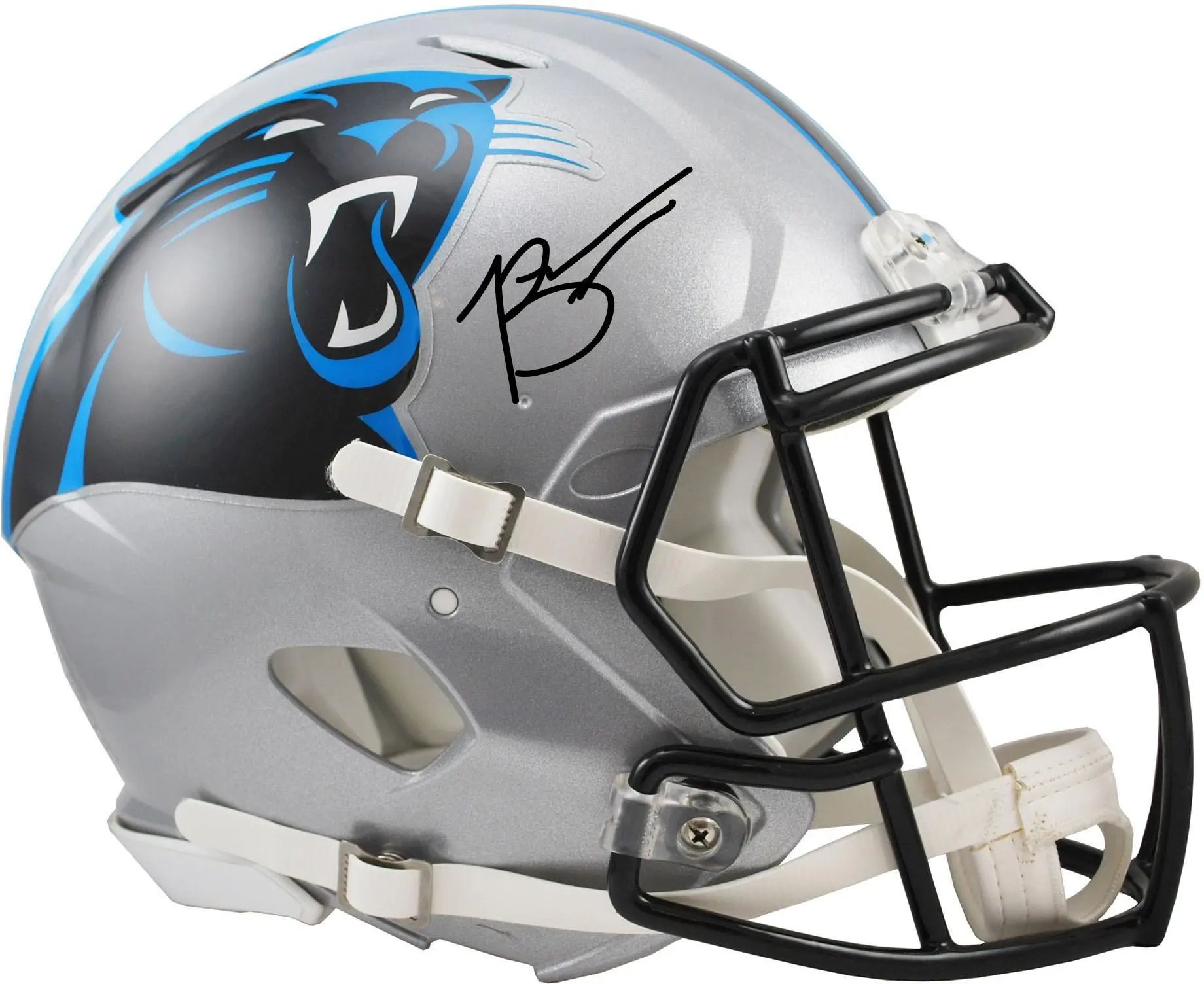 Bryce Young Carolina Panthers Autographed Riddell Speed Authentic Helmet - Fanatics Authentic Certified