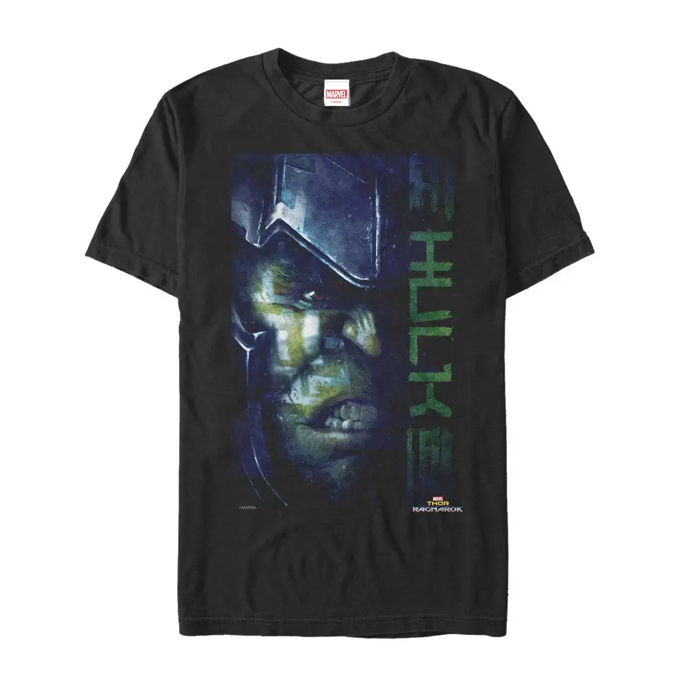 Men's Marvel Thor: Ragnarok Hulk Face T-Shirt