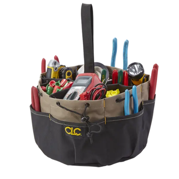 CLC 1148 18 POCKET DRAWSTRING BUCKETBAG™