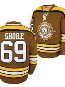 Men's Embroidered Hockey Jacket, Casual Long Sleeve Hoodie, Loose-Fitting Sportswear for Training and Games, Party Gift