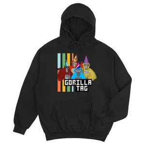 Gorilla Tag Merch Gorilla Tag Party Time Unisex Hoodie Gorilla Tag Tee Shirt