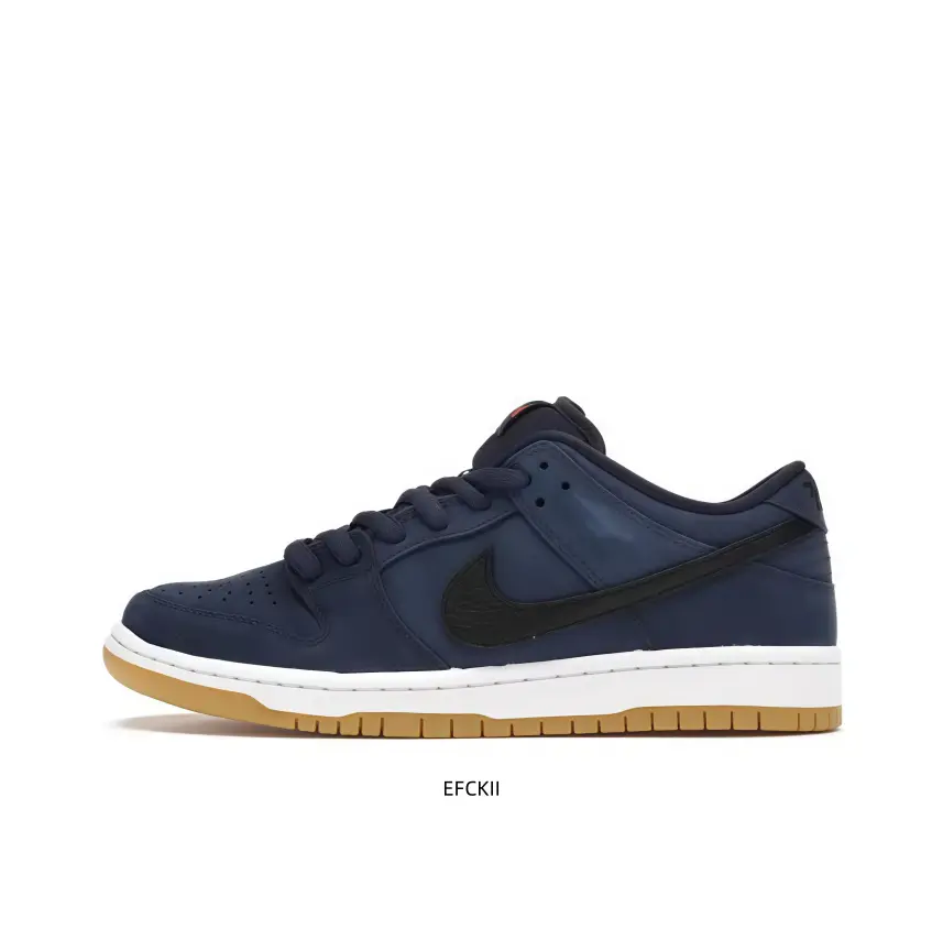 Unisex Skate Shoes in Midnight Blue & White – Cushioned Insole & Non-Slip Rubber Outsole for All-Day Comfort at Concerts or City Walks