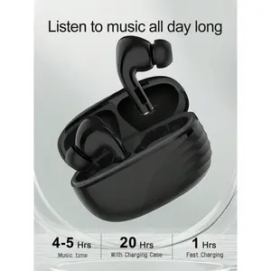 S32STrue Wireless Bluetooth Headphones with Type-C Fast Charging, Active Noise Cancellation, ENC Call, Smart Touch Control, Bluetooth 5.3 Stable Connection, Lightweight Semi-In-Ear Design, Sports Running Headphones, Compatible with Apple, Huawei, Xiaomi