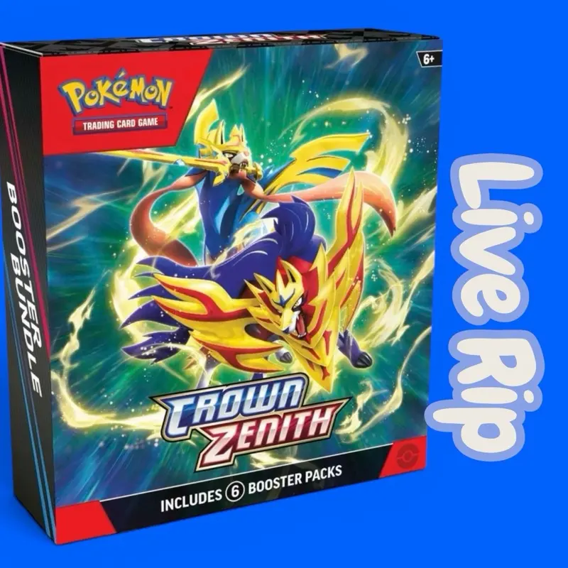 Crown Zenith Booster Bundle - Live Rip