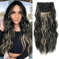 24inch black mixed blonde