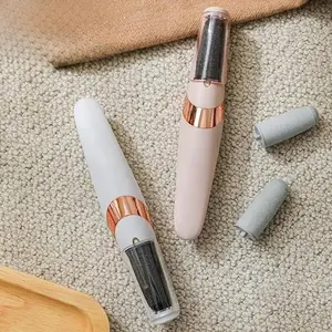 Electric Foot Exfoliating Kit, 1 Machine with 2 Replaceable Callus Remover Heads, Easy Pedicure for Heels, Toes, Corns, Home Use