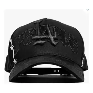 2026 Gallo Fino x Tito Double P "LA People" Premium Streetwear Snapback – Black Adjustable Unisex Hat for Men & Women Featuring Bold LA Embroidery and Clean Urban Design Inspired by Modern Street Fashion