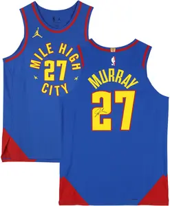 Jamal Murray Denver Nuggets Autographed Jordan Blue Statement Authentic Jersey - Fanatics Authentic Certified