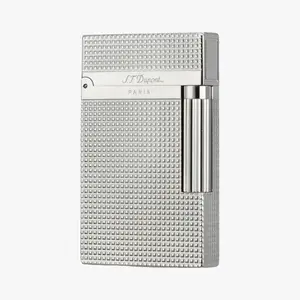 DUPONT Silver Classic Diamond Metal Brass luxury Lighter gift boyfriend