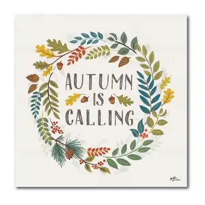 Courtside Market Peace and Lodge VII 16x16 Canvas Wall Art