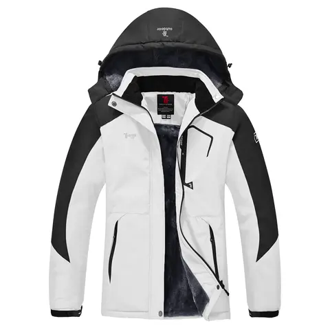 YSENTO Women's Waterproof Snowboard Jacket Windproof Warm Insulated Winter Ski Jacket Hooded Outdoorfun Coat windbreaker fits