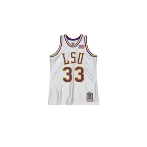 NCAA Jersey "LSU Tigers 1990 Shaquille O'Neal" AJY54489 LSU90SONWHIT