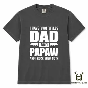 Comfort Colors Shirt, Dad And Papaw Shirt, Funny Grandpa Tee, Dad Papaw Gift, Father’s Day Shirt for Grandpa, Cool Grandfather T-Shirt