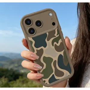 Camouflage Harmony iPhone Case - Soft TPU Rugged Cover for iPhone 17/16 Pro Max| Camera Lens Protection