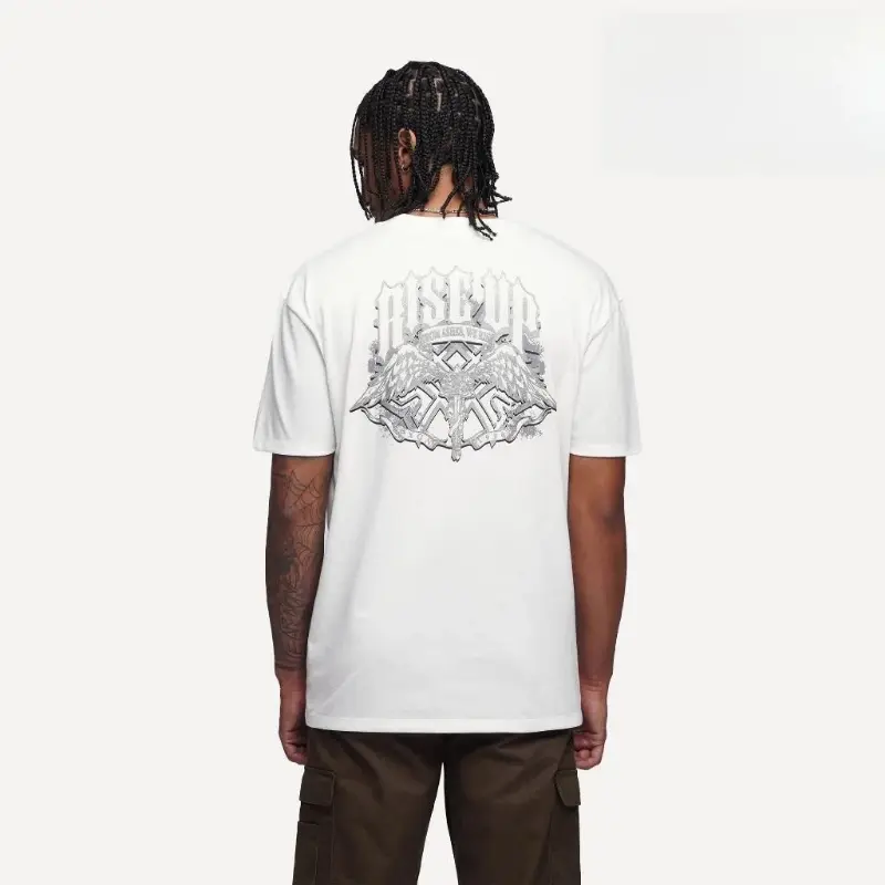 Men's Classic Fit Ultra-Combed Cotton Crew Neck Short Sleeve T-Shirt - Soft, Breathable, Sweat-Wicking, Lightweight, Thermally Optimized, Machine Washable, Plain Minimalist Reactive Print, USA-Made, Direct Factory Support, S-XXXL, Casual Tropical Top, All