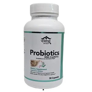 Eternal Spirit Beauty Probiotics With Cranberry Dietary Supplement 30 Capsules for Digestive Support and General Health Edible Enhancing