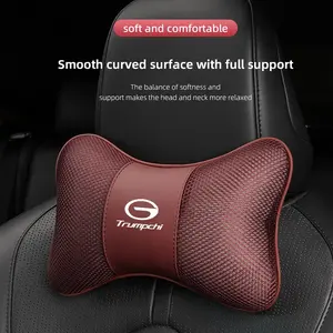 Car Headrest Neck Support Pillow Breathable Comfortable For GAC MOTOR Trumpchi GS3 M8 M6 GS8 GS4 S7 E8 E9 ES9 S9 GS5 EMKOO EMPOW GA8 GA4 GA6 GS7 GA3