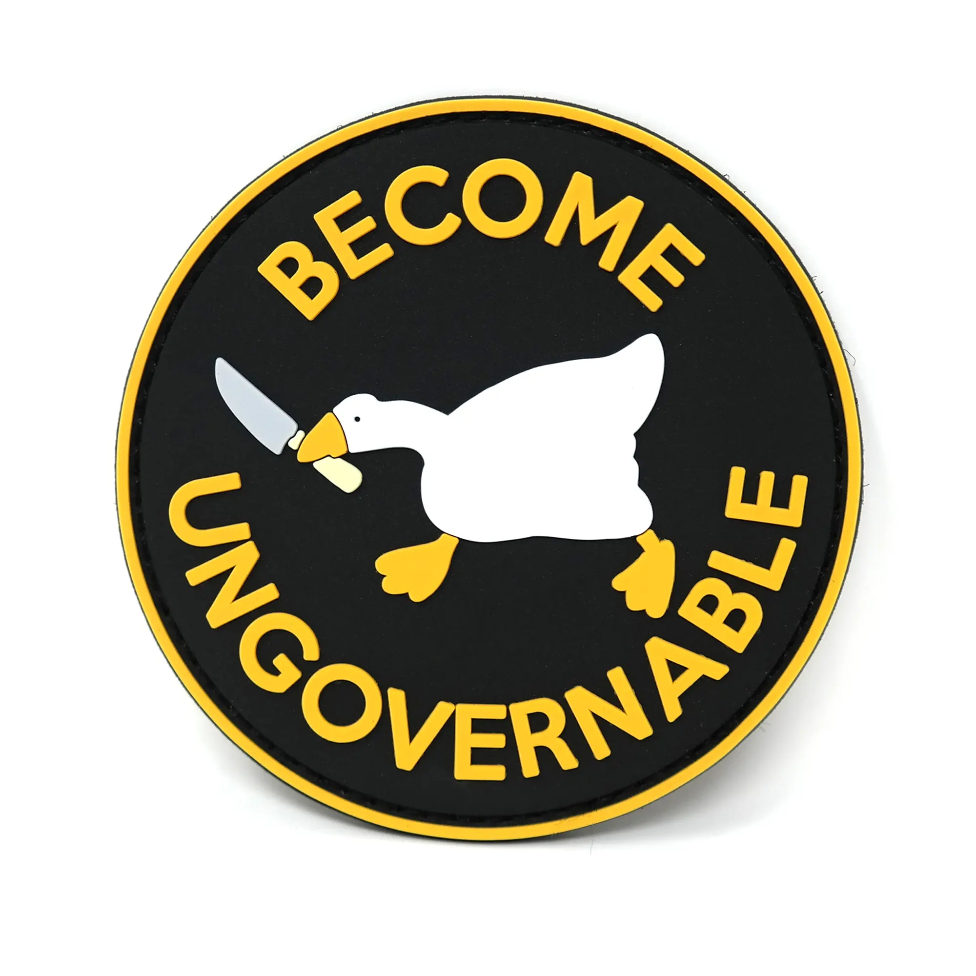 Stinking Patch Co. Become Ungovernable PVC Hook and Loop Patch
